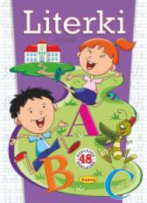 Literki. 48 naklejek