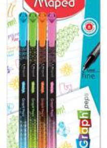 Cienkopis Graph Peps Deco 4 kolory MAPED