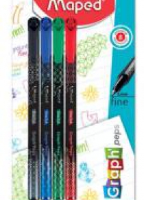 Cienkopis Graph Peps Deco 4 kolory MAPED