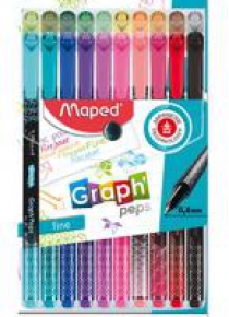 Cienkopis Graph Peps Deco 20 kolorów MAPED