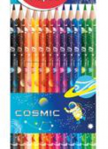 Kredki Cosmic trójkątne 12 kolorów MAPED