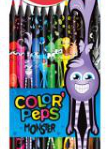 Kredki Colorpeps Monster trójkątne 12 kol MAPED
