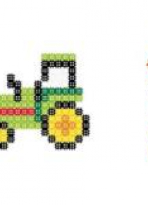Micro Waffle 150 elementów Traktor
