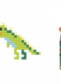 Micro Waffle 150 elementów Dinozaur
