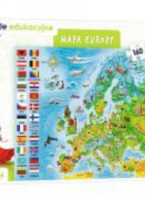 Puzzle Edukacyjne 160 mapa Europy TREFL