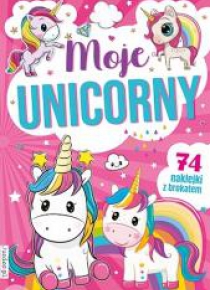 Kolorowanka. Moje unicorny z naklejkami