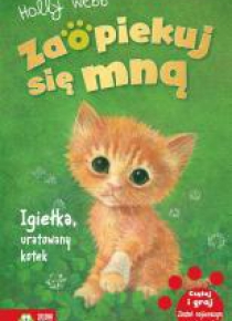 Zaopiekuj się mną. Igiełka, uratowany kotek