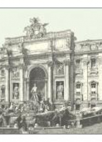 Karnet z kopertą ITW 002 Roma Fontana di Trevi