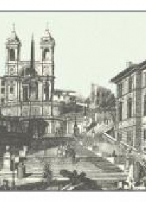 Karnet z kopertą ITW 005 Roma Chiesa della Trinita