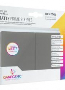 Gamegenic: Matte Prime CCG Sleeves 66x91mm Grey