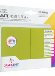 Gamegenic: Matte Prime CCG Sleeves 66x91mm Lime