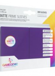 Gamegenic: Matte Prime CCG Sleeves 66x91mm Purple