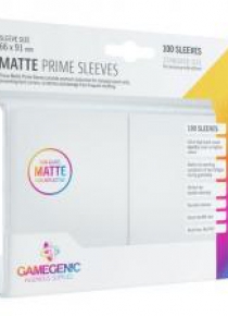 Gamegenic: Matte Prime CCG Sleeves 66x91mm White