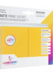 Gamegenic: Matte Prime CCG Sleeves 66x91mm Yellow