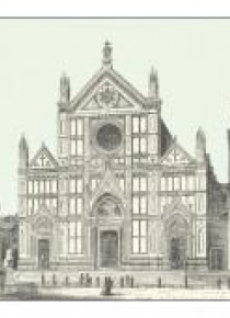 Karnet z kopertą ITW 009 Firenze Basilica S. Croce