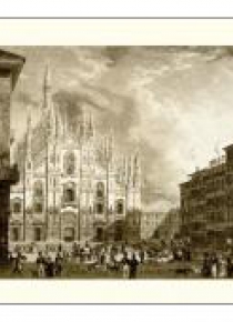 Karnet z kopertą ITW 015 Milano Piazza del Duomo 2