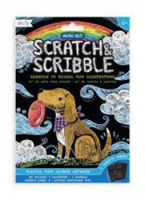 Zdrapywanki Mini Scratch & Scribble Pieski