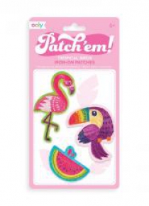 Naprasowanki Patch Em - Tropikalne Ptaki
