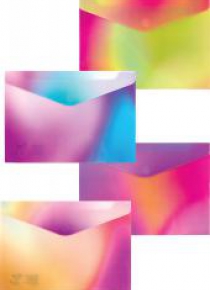 Koperta A4 rainbow mix 80817