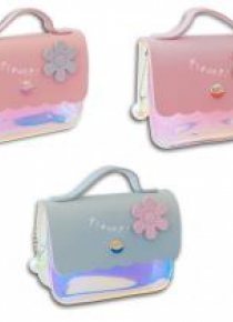 Portfelik Glossy Flower mix STnux