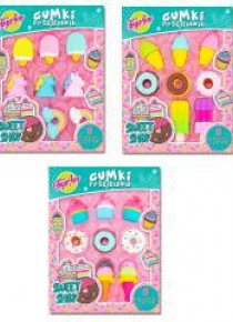 Gumki do ścierania Puzzle Sweet Shop mix STnux