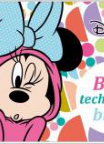 Blok techniczny biały A4/10K Minnie Mouse