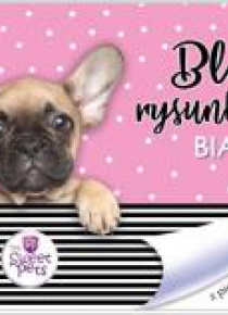 Blok rysunkowy biały A4/20K Pies
