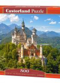 Puzzle 500 Zamek Neuschwanstein CASTOR
