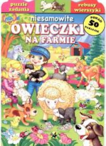 Niesamowite owieczki na farmie