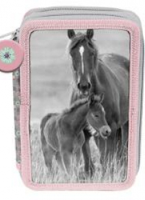 Piórnik b.w. Horses PP20KO-P022BW PASO