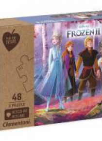 Puzzle 3x48 Play For Future Frozen 2