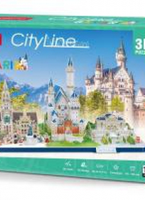 Puzzle 3D Cityline Bawaria