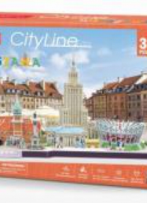 Puzzle 3D Cityline Warszawa