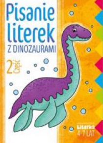 Pisanie literek z dinozaurami cz.2