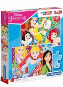 Puzzle 2x20 Super Color Prnicess