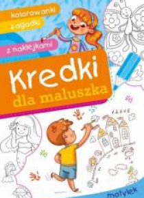 Kredki dla maluszka. Motylek