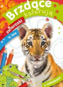 Brzdące kolorują. Zwierzaki w zoo