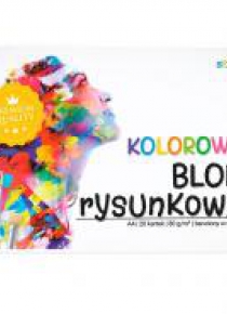 Blok rysunkowy kolorowy barwiony A4/20K (10szt)