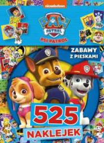 Psi Patrol. 525 naklejek. Zabawy z pieskami
