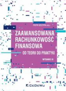 Zaawansowana rachunkowość finansowa...