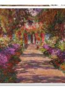 Puzzle - 1000 Monet, Ogród w Giverny PIATNIK