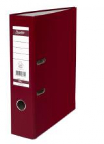 Segregator A4 PP 80mm XXL bordowy