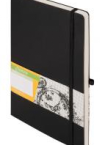 Notes A5 Linia Impresja Czarny ANTRA