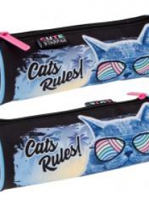 Piórnik tuba STK-16 Cats Rules