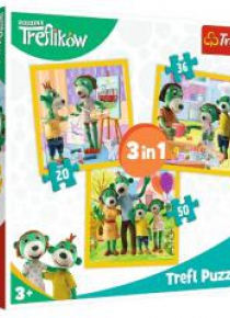 Puzzle 3w1 - Razem jest wesoło TREFL