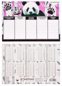 Plan lekcji Panda (25szt)
