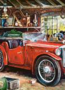 Puzzle 1000 Vintage Garage CASTOR