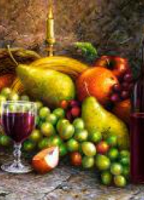 Puzzle 1000 Fruit and Wine CASTOR