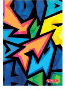 Brulion A5/96K kratka Neon Art (5szt)
