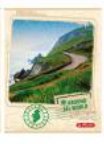 Brulion A5/96K kratka Around the World (5szt)